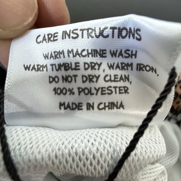 Boardies Swimming Trunks Tropical Jungle Cheetah Print Size S Black Green Orange - Picture 6 of 9